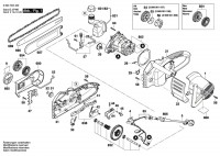 Bosch 3 600 H34 500 Ake 35 S Chain Saw 230 V / Eu Spare Parts